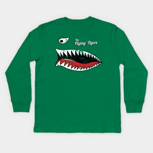 The Flying Tigers Kids Long Sleeve T-Shirt